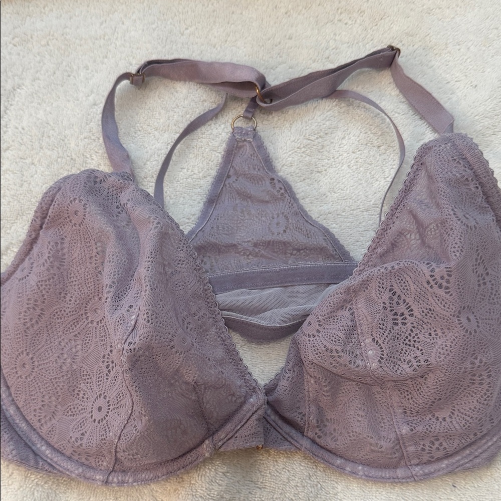 Victoria's Secret Lace Bralette in Lavender